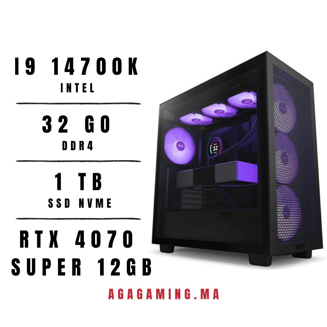 PC gamer Intel I7-14700k / RTX 4070 Super PC gamer Intel I7-14700k / RTX 4070 Super